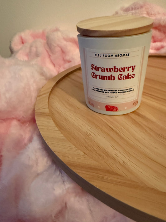 Strawberry Crumb Cake 8oz